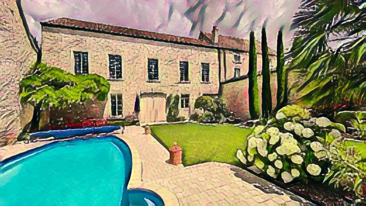 "Le Jardin" Chambre De Charme, Piscine A 莫索特 外观 照片